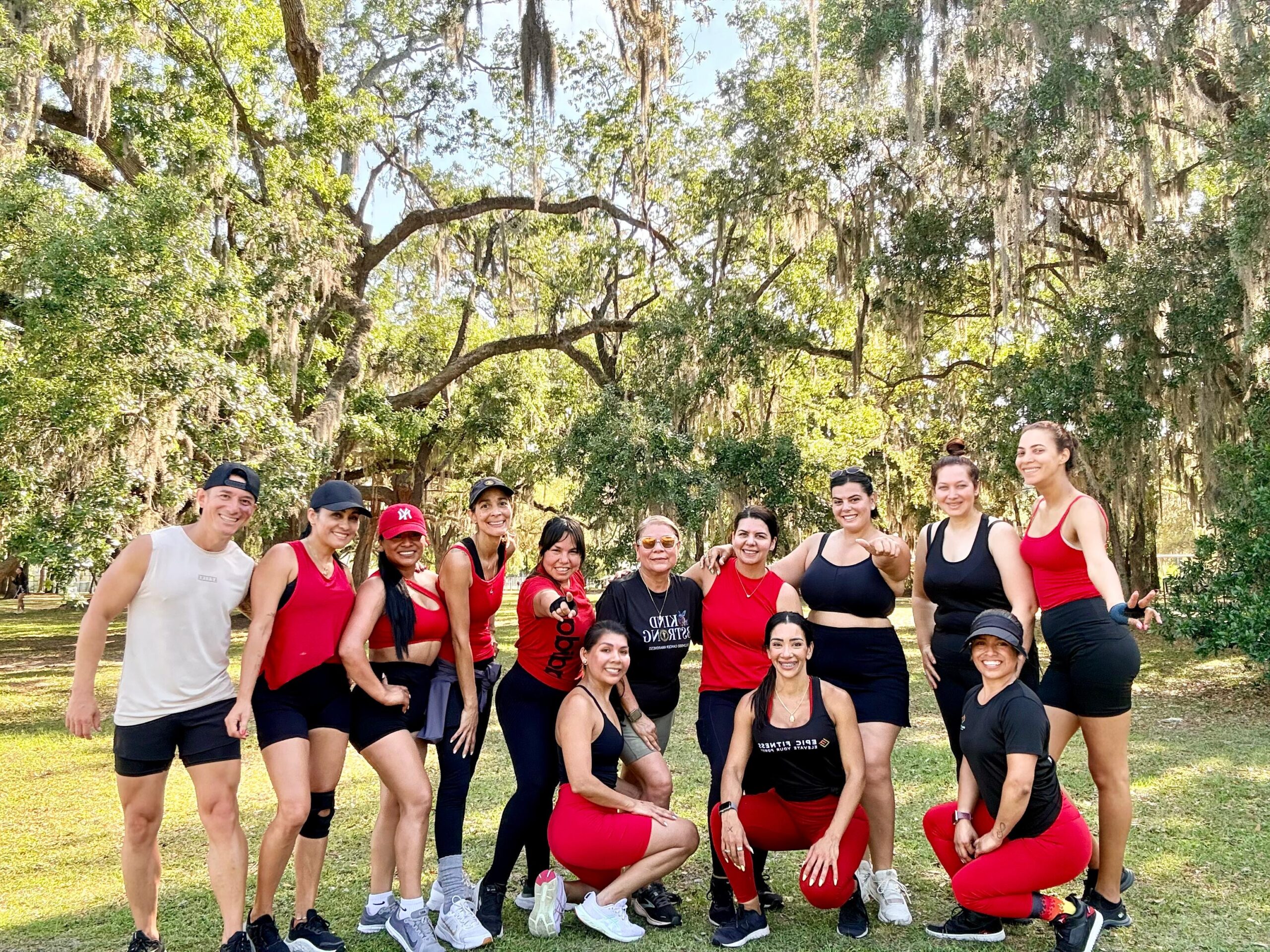 Epic Fitness staff training with local fitness community